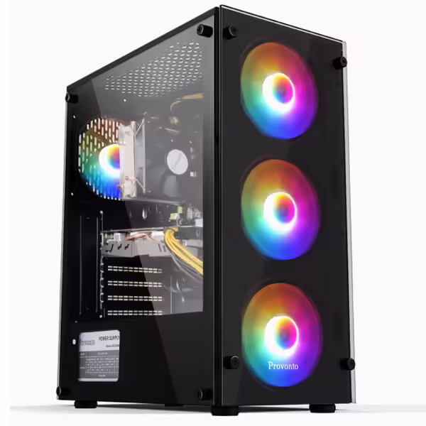 PC Gamer Lite avec processeur Intel Xeon et carte graphique AMD Radeon RX 580