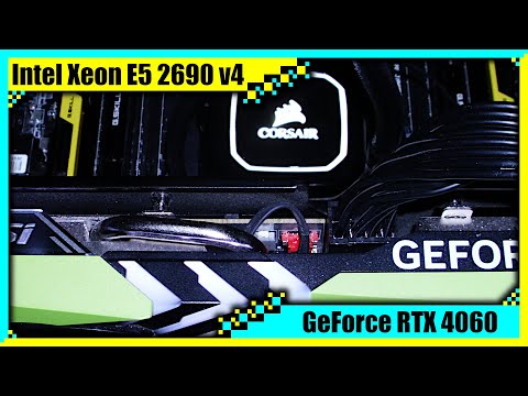 E5 2690 v4 + RTX 4060 Gaming PC in 2024 | Tested in 10 Games